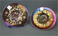 Two Dugan Purple Wishbone & Spades Plates
