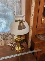 Vintage gold lamp