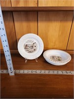 Vintage baby plates - G.A. & Sons & McNicol