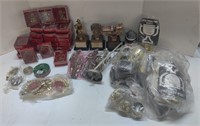 (AP) Lot Of Firefighter Trophies And Brass