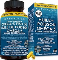 SEALED! Fish Oil Omega 3 Supplements -Triple