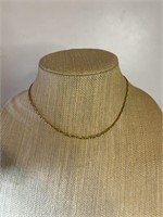 15in 14K gold chain necklace