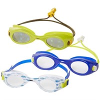 NEW! Speedo Kids Swim Goggles Holographic 3Pk
