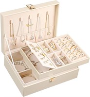 Voova Jewelry Box Organizer for Women Girls, 2