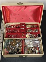 Jewelry box and all costume jewelry