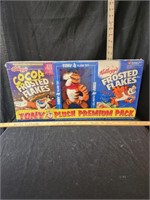 Kellogg's collectible cereal & Tony Tiger plush