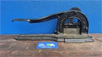 ENTERPRISE LARGE CAST IRON TOBACCO CUTTER