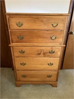 5 Drawer Wooden Dresser