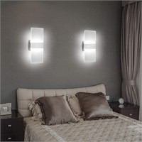 NEW! Modern LED Wall Sconces Indoor 12W, Acrylic