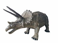 LARGE STEGASAURUS GARDEN ART STATUE