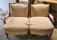 A Pair of 1 Arm Chairs.