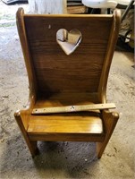 Childs Wooden Seat