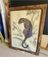 Leopard In A Tree Large Print Wall Art