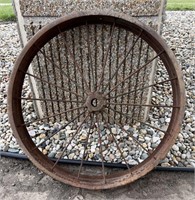 Large Rustic Wagon Wheel