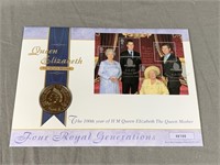 100th Year of Queen Mother Envelope