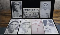 Group of vintage baseball card, litho's and