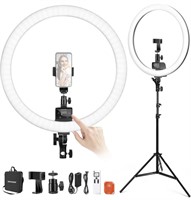 NEEWER, 18 IN. LED RING LIGHT WITH STAND AND