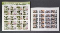 Distinguished Marines & Abraham Lincoln Stamps