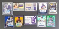 Minnesota Vikings Autographed Cards (10)