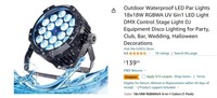 B705 Waterproof LED Par Lights 18x18W RGBWA