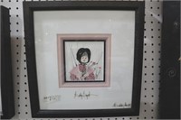 P. BUCKLY MOSS MUSEUM ORIG WATERCOLOR (GIRL)