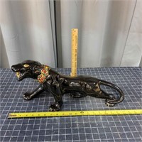 Q2 Ceramic Black Panther 18 L X 9 H