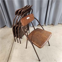 S6 4pc Folding Chairs