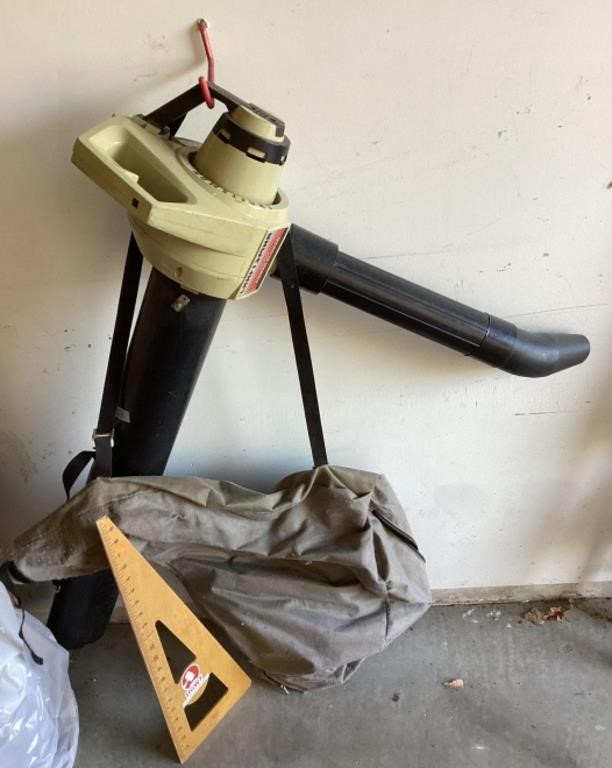 Craftsman electric leaf blower and vacuum