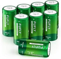 Fufly Rechargeable C Batteries 5000mAh - 1.2V