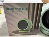(NEW/OPEN BOX) Coolfor Desktop Heater N063 Green