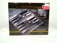 Elements 10" Backgammon Board