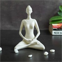 Sealed - TIED RIBBONS Yoga Lady Statue Sculptures