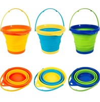 3 Pack Collapsible Sand Toys for Kids,