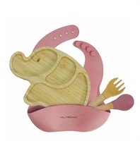 MILTRONA BAMBOO BABY FEEDING SET