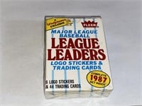 1987 Fleer Baseball League Leaders Factory Sealed