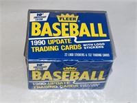 1990 Fleer Update Baseball Factory Sealed Set