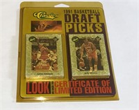 1991 Classic Basketball Draft Picks Set New