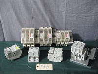 Qty 7 Siemens And Eaton Industrial Contactors