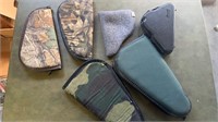 Group of 6 misc pistol bags
