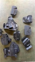 Group of 10 molded holsters for Glock 42&43 9x19
