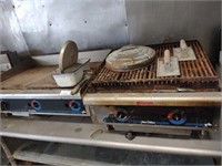 Old grill and flat top (SEE DESCRIPTION)