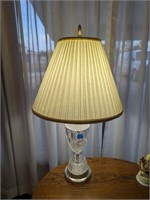 Crystal Lamp - 30" Tall