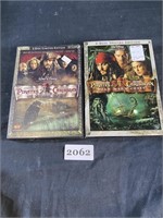 Pirates of the Caribbean Movies DVDs