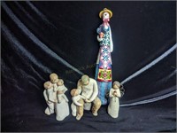 (3) WillowTree Figurines -