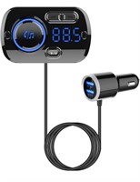 (NEW) Bluetooth FM Transmitter for Car, Wireless