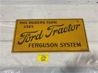 MASONITE 22" LONG FORD TRACTOR SIGN