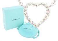 Tiffany & Co. Twisted Open Heart Necklace