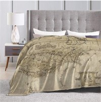 Blanket Middle Earth Map Throw Blanket Ultra Soft
