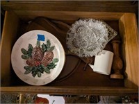 Tumblers, Cutting Board, Decorative Plates,