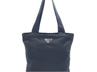 PRADA Black Nylon Shoulder Bag